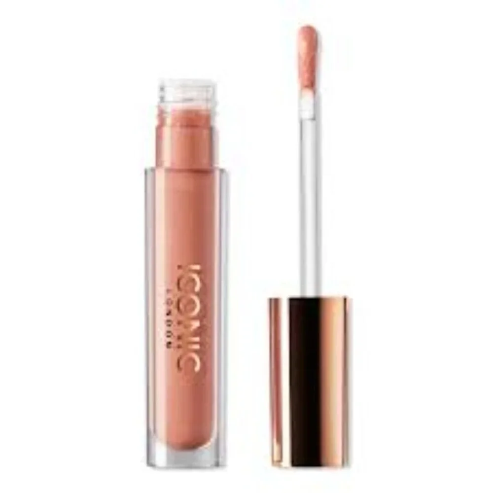 NWT ICONIC LONDON Lip Plumping High-Shine Gloss “Nearly Nude”